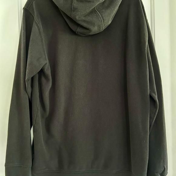 Vans Sweatshirt - Medium - Black hooded, long sleeve and pic of Venus flytrap - Picture 4 of 5